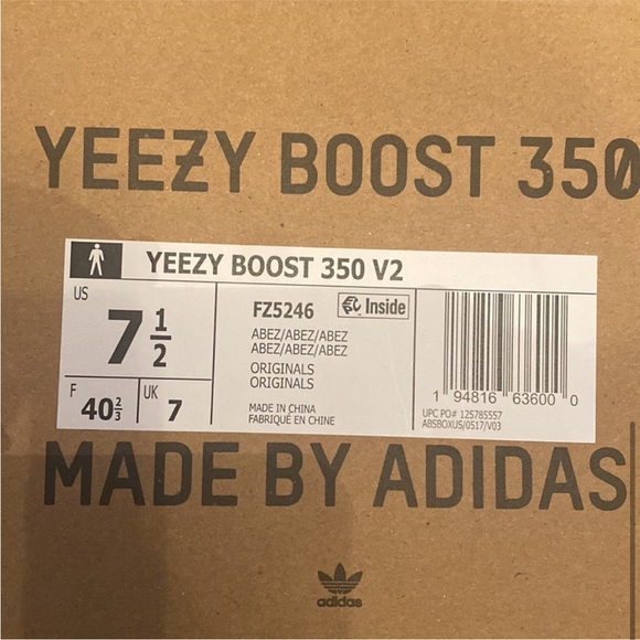 Yeezy Boost 350 - Barely Worn - Picture 7 of 7